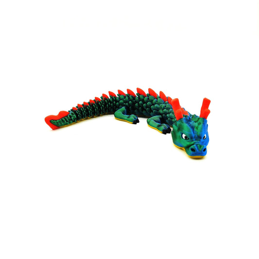 Enchanting Mini Dragon Figurine – Vibrant Fantasy Creature for Decor, Collectibles, and Unique Gifts