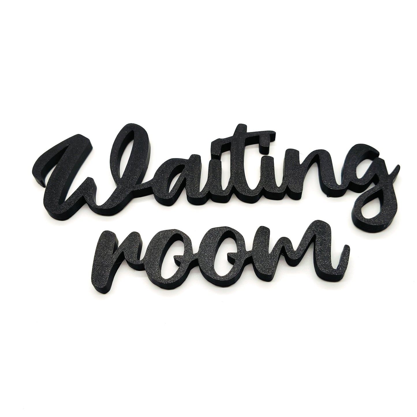 Waiting Room Sign for Office Decor, Reception Area Wall Art and Business Spaces