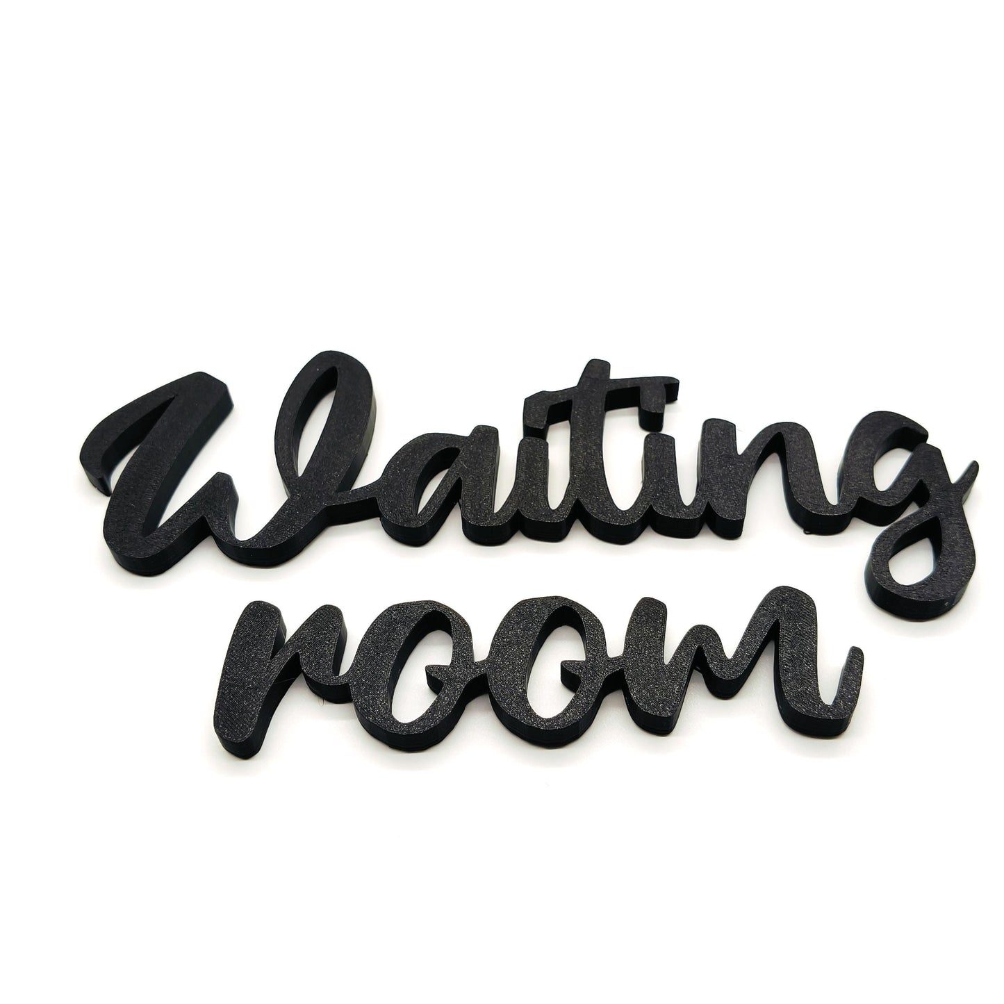 Waiting Room Sign for Office Decor, Reception Area Wall Art and Business Spaces
