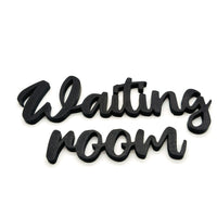 Waiting Room Sign for Office Decor, Reception Area Wall Art and Business Spaces