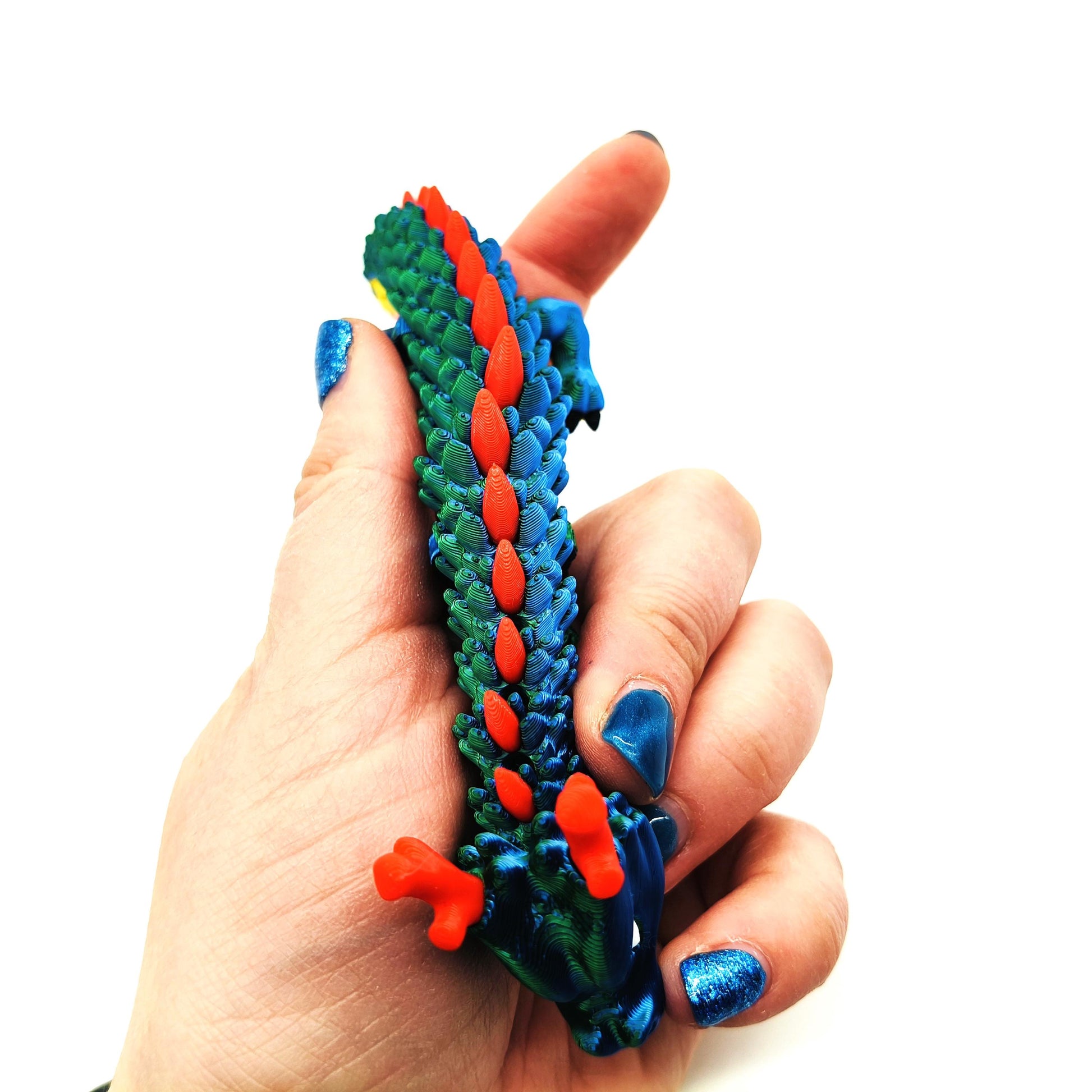 Enchanting Mini Dragon Figurine – Vibrant Fantasy Creature for Decor, Collectibles, and Unique Gifts