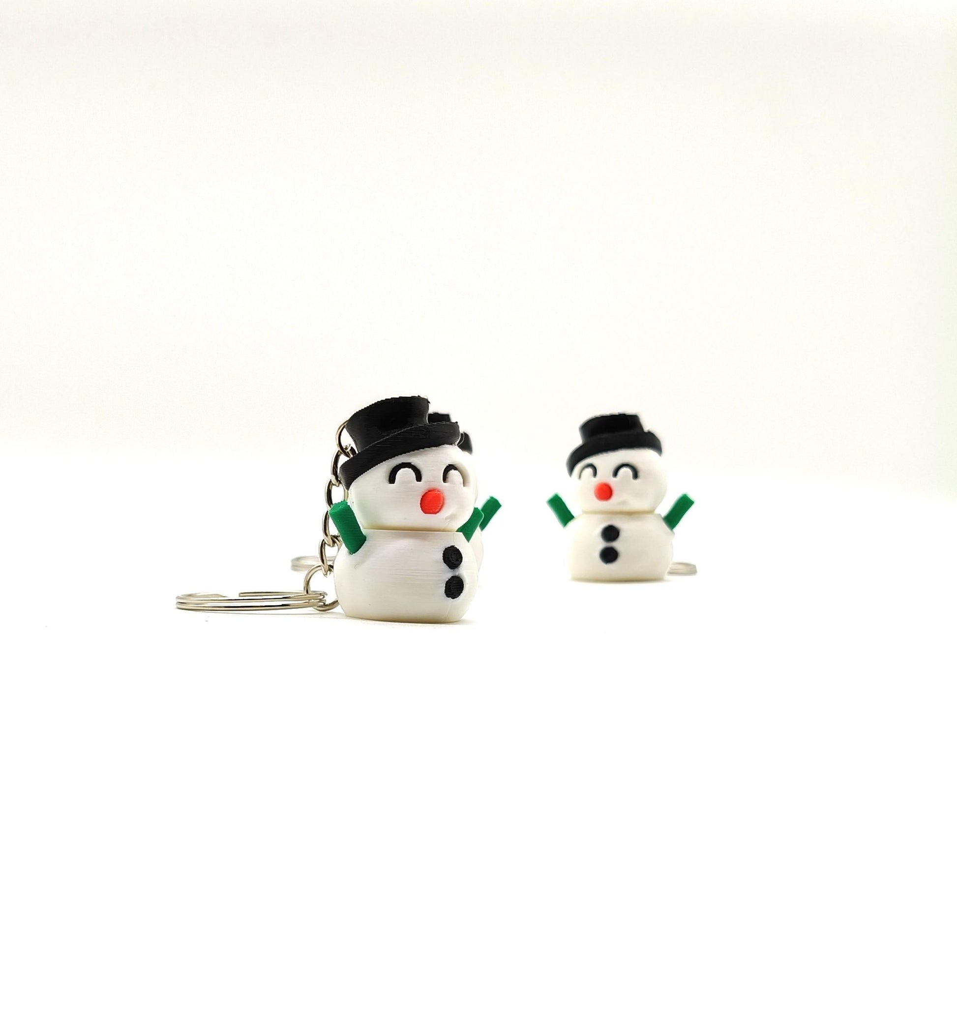 Cute Snowman– Adorable Winter-Themed Accessory for Bags, Keys, and Gifts– Perfect for Animal Lovers