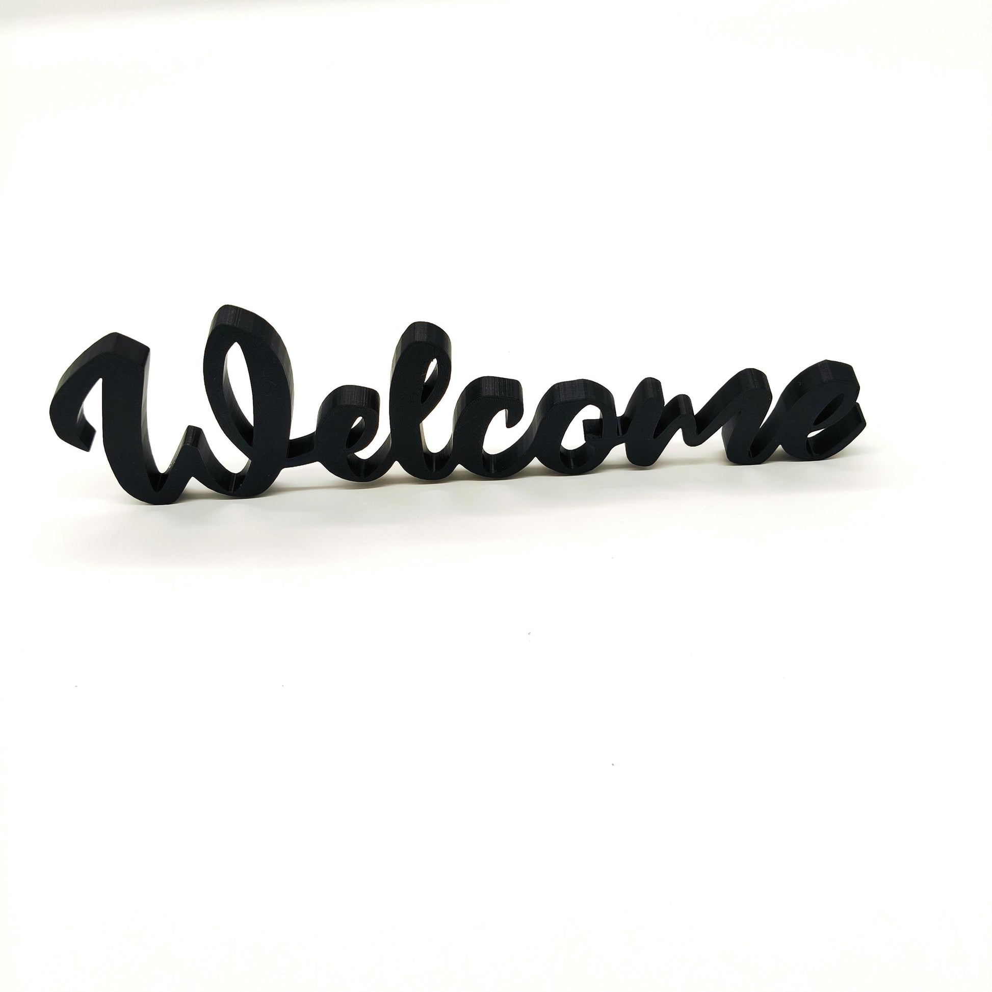 Elegant 'Welcome' Wall or Door Sign - Perfect for Modern and Classic Home Décor Styles