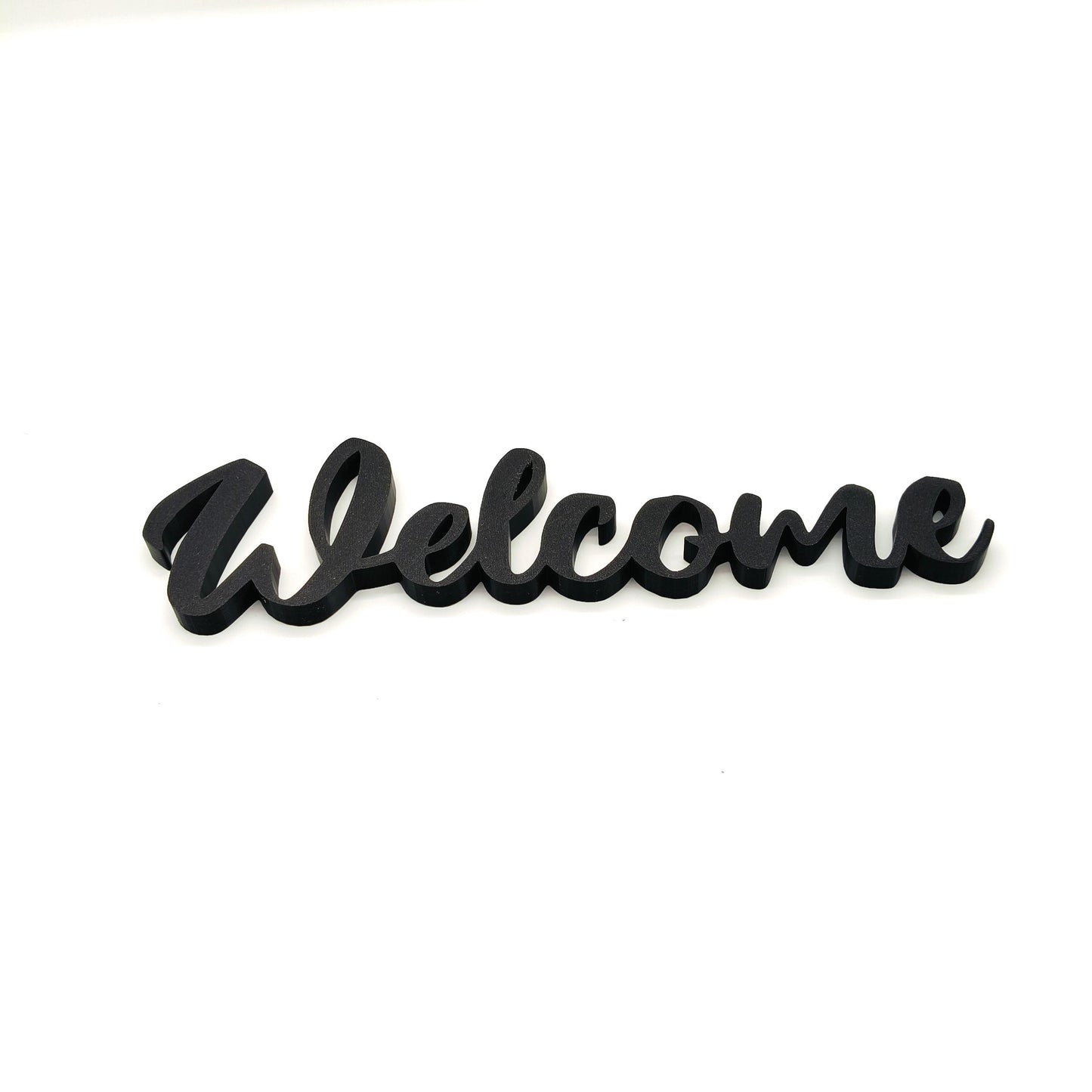 Elegant 'Welcome' Wall or Door Sign - Perfect for Modern and Classic Home Décor Styles