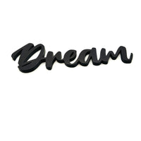 Elegant 'Dream' Wall or Door Sign - Perfect for Modern and Classic Home Décor Styles