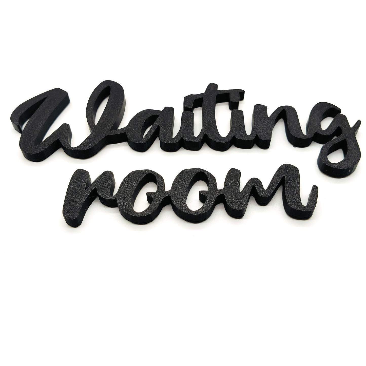 Waiting Room Sign for Office Decor, Reception Area Wall Art and Business Spaces