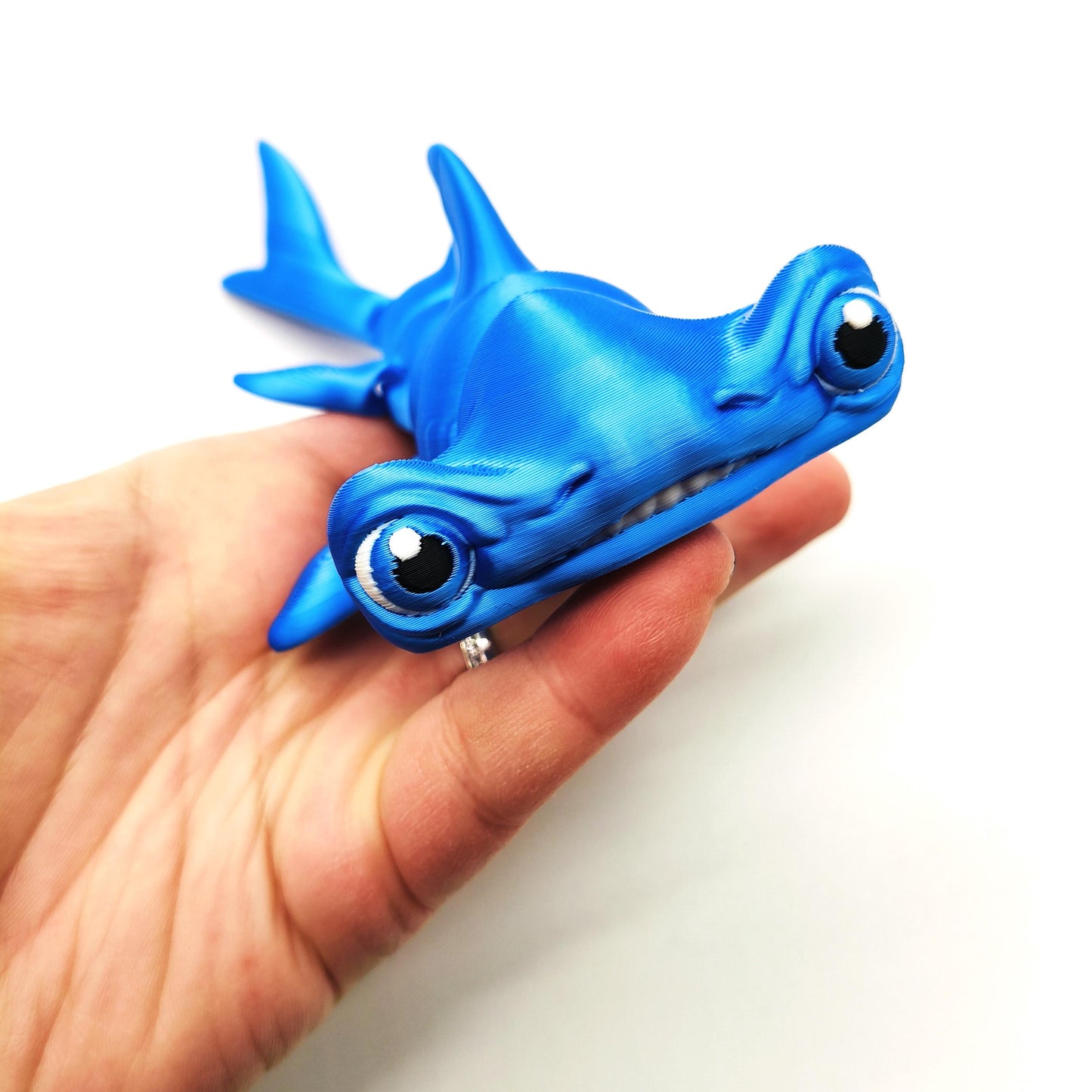 Adorable Articulated Hammerhead Shark Toy – Perfect for Ocean Lovers, Kids, and Unique Gift Enthusiasts