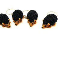 Adorable Hedgehog Keychain – Articulated and Flexible Animal Design, Cute Personalized Gift for Animal Lovers, Perfect for Backpacks or Keys