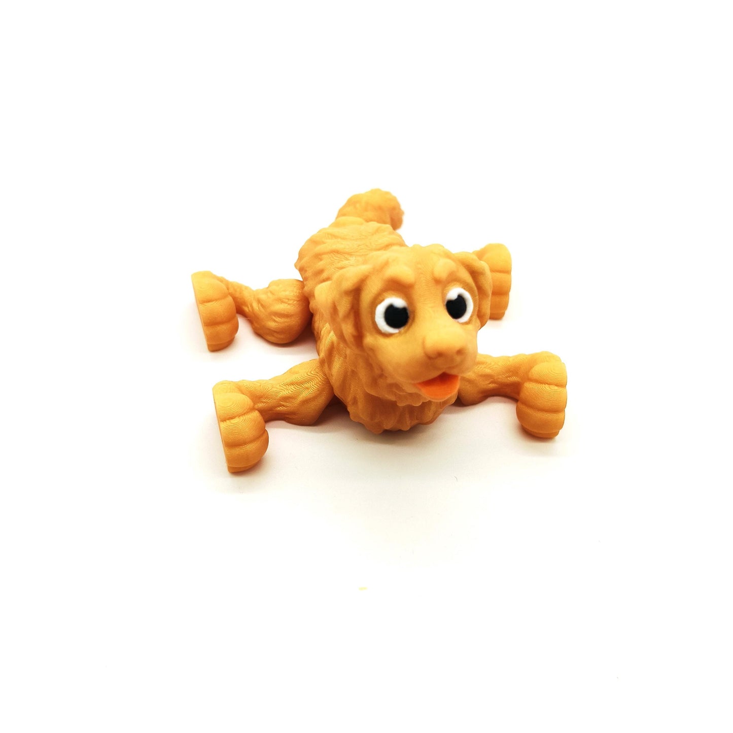 Golden Retriever Articulated Dog Figurine - Realistic Flexible Toy - Unique Gift for Dog Lovers, Kids, and Collectors