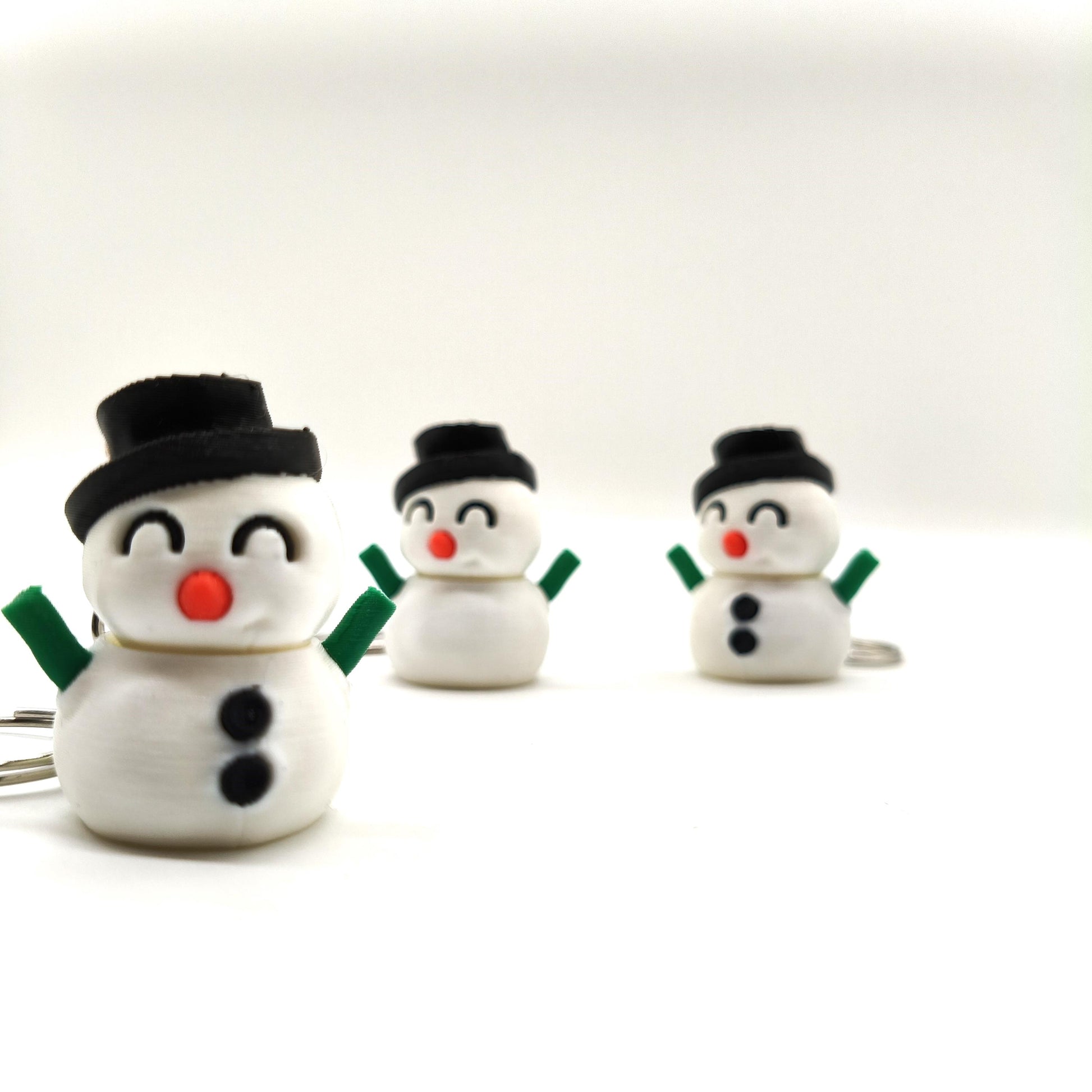 Cute Snowman– Adorable Winter-Themed Accessory for Bags, Keys, and Gifts– Perfect for Animal Lovers