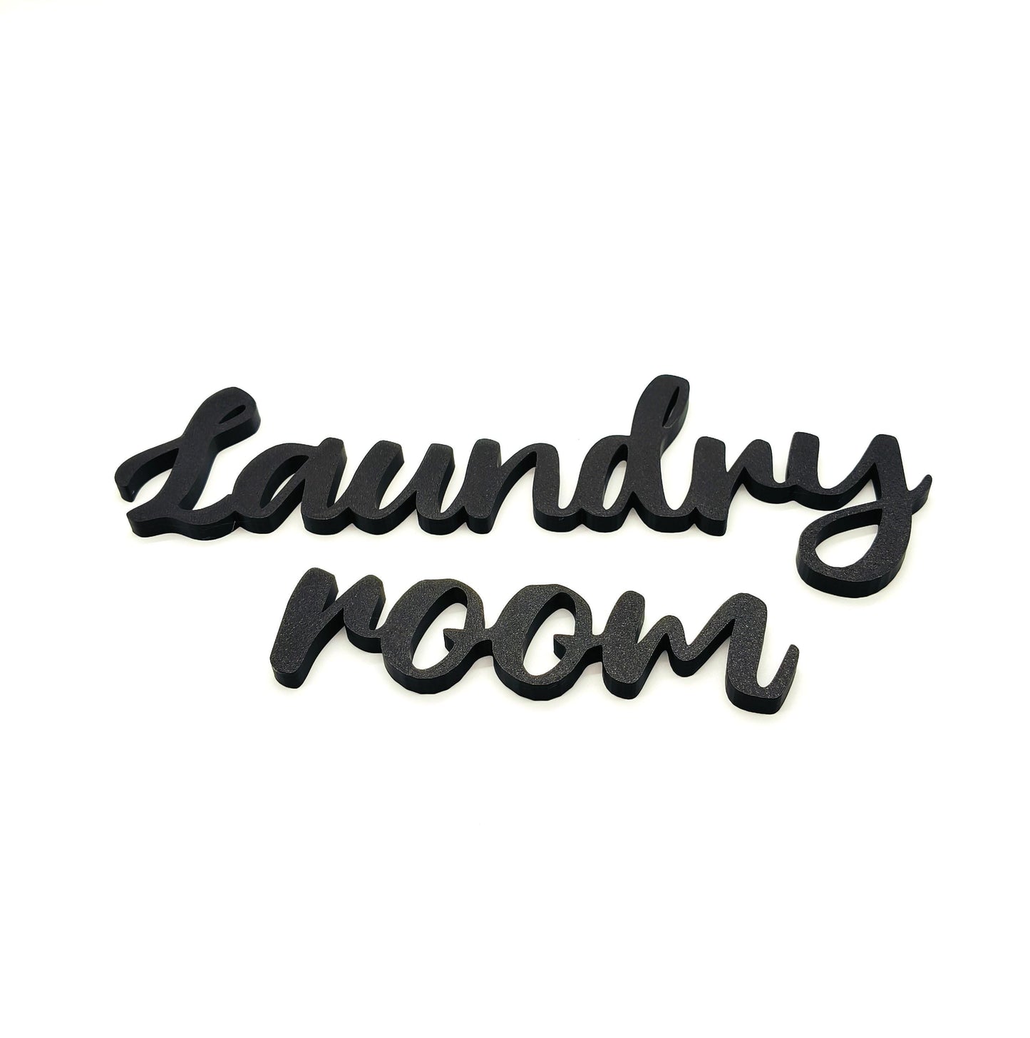 Laundry Room Wall Sign – Stylish Minimalist Home Decor for Laundry Spaces, Wall Lettering for Organizing and Decorating Your Laundry Area