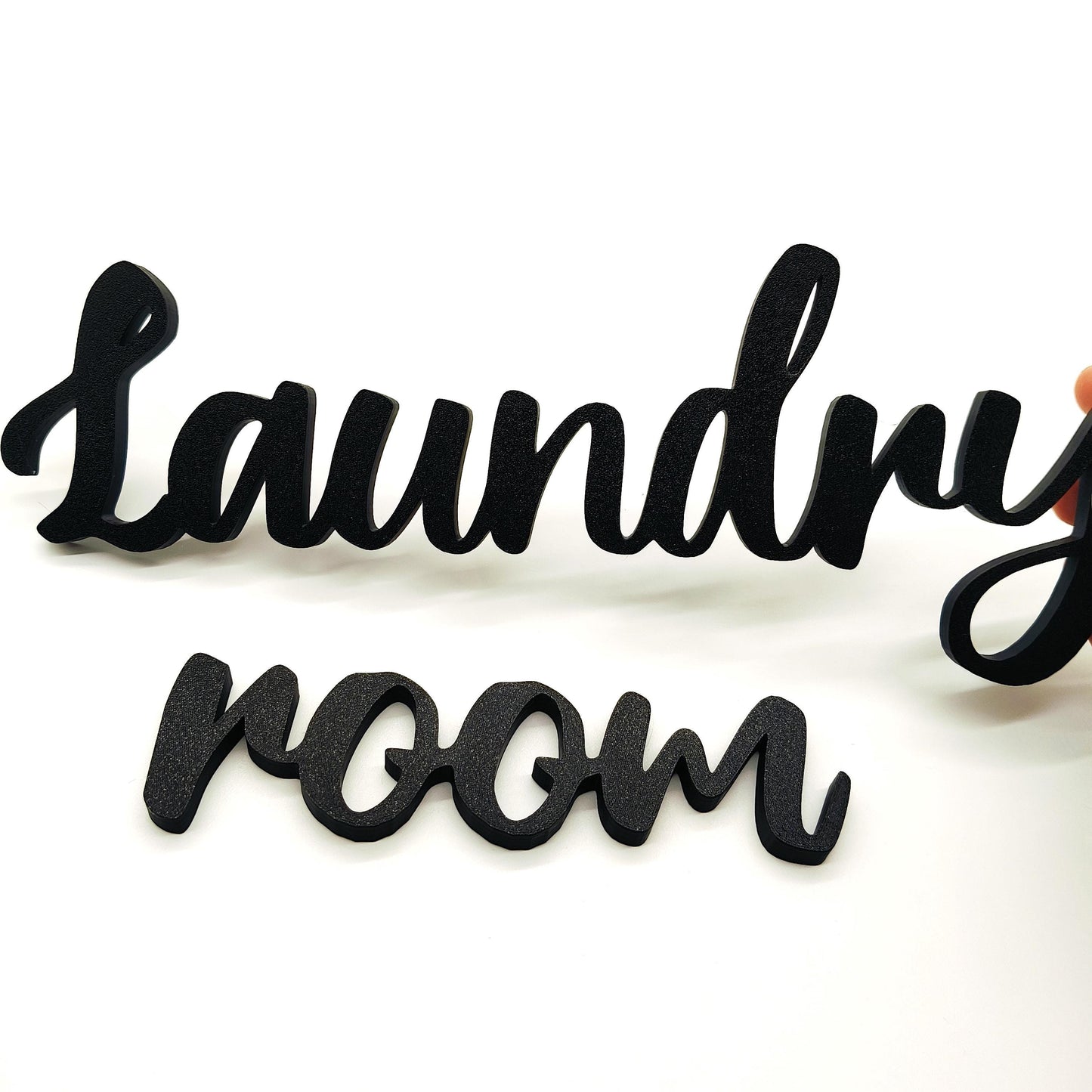 Laundry Room Wall Sign – Stylish Minimalist Home Decor for Laundry Spaces, Wall Lettering for Organizing and Decorating Your Laundry Area
