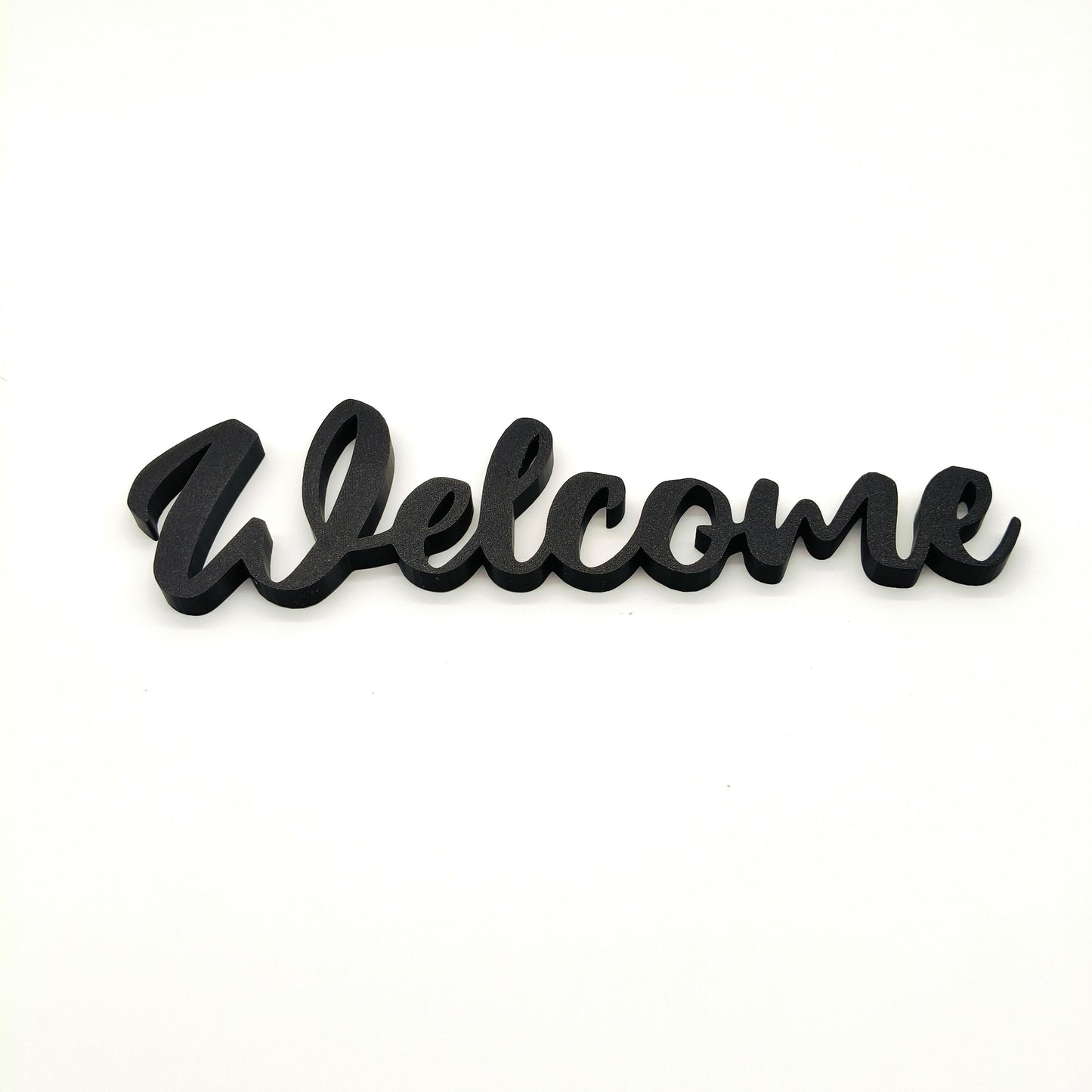 Elegant 'Welcome' Wall or Door Sign - Perfect for Modern and Classic Home Décor Styles