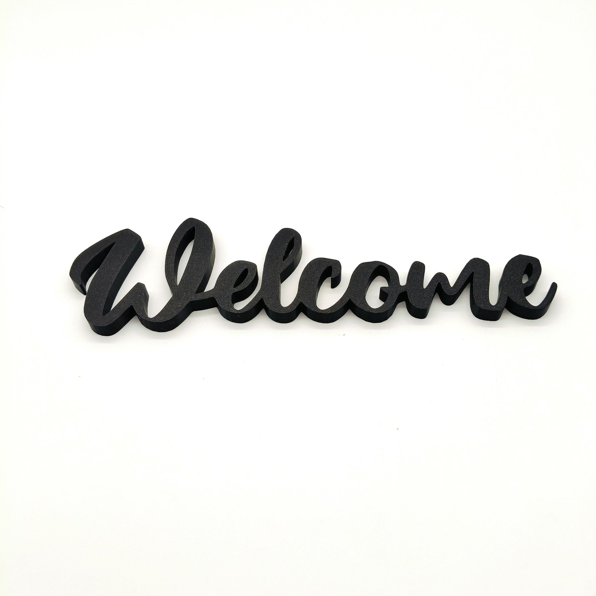 Elegant 'Welcome' Wall or Door Sign - Perfect for Modern and Classic Home Décor Styles