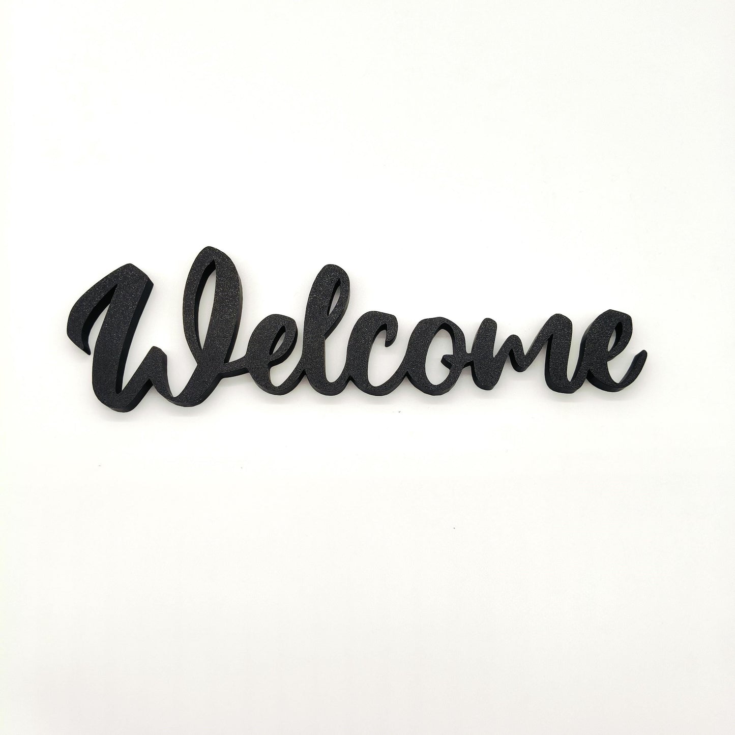 Elegant 'Welcome' Wall or Door Sign - Perfect for Modern and Classic Home Décor Styles