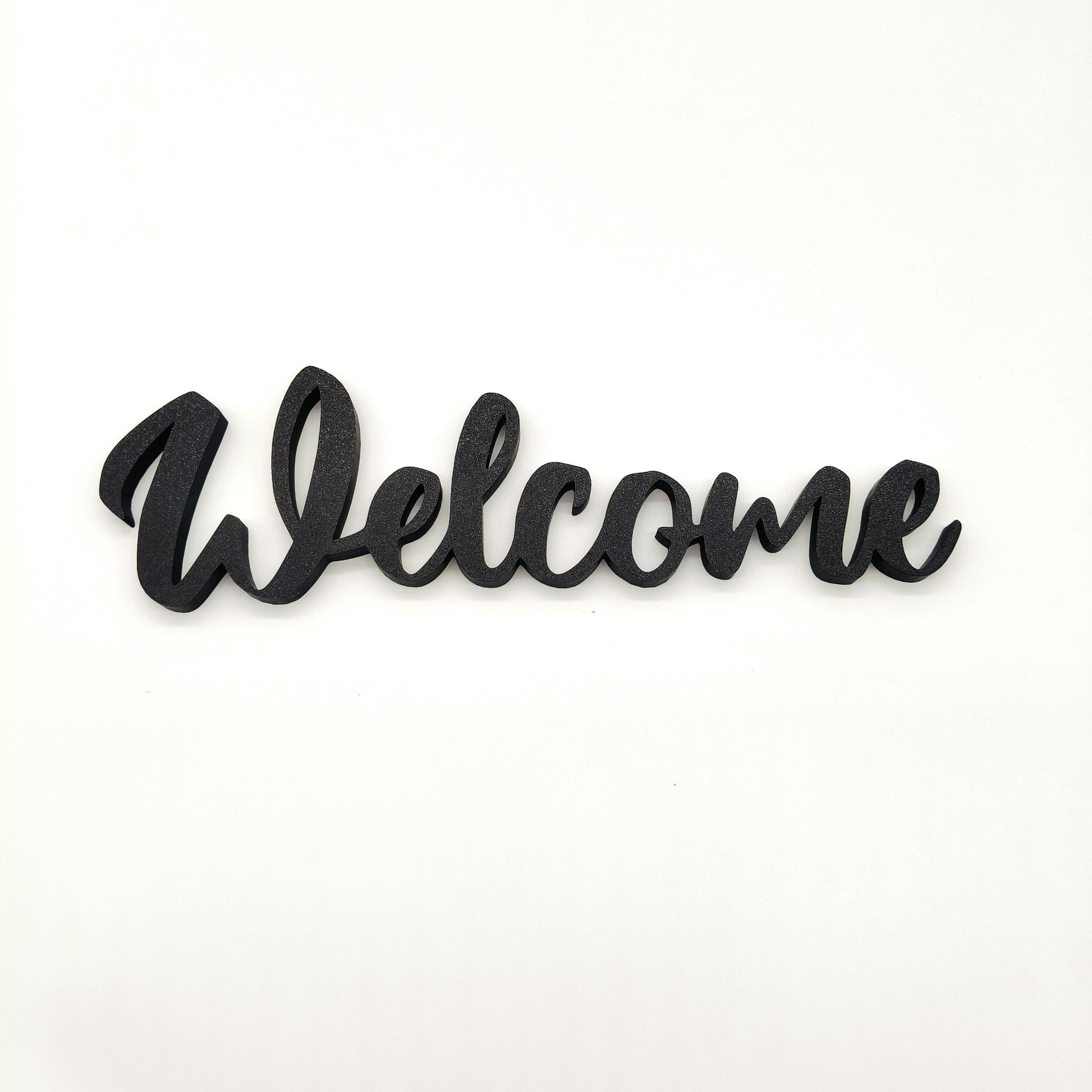 Elegant 'Welcome' Wall or Door Sign - Perfect for Modern and Classic Home Décor Styles
