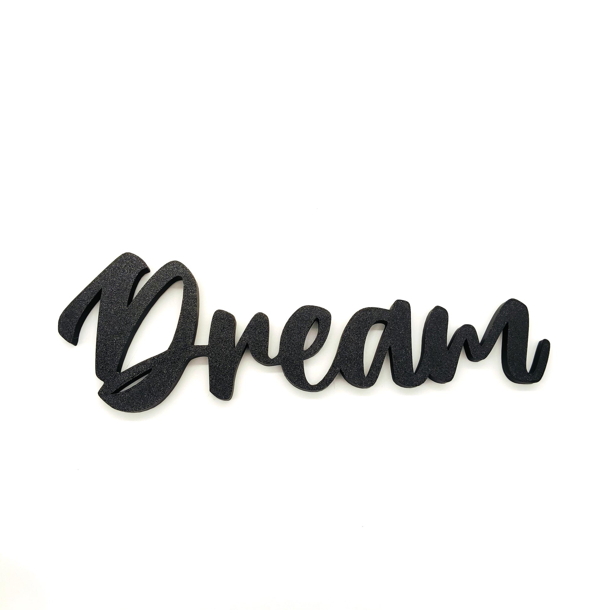 Elegant 'Dream' Wall or Door Sign - Perfect for Modern and Classic Home Décor Styles