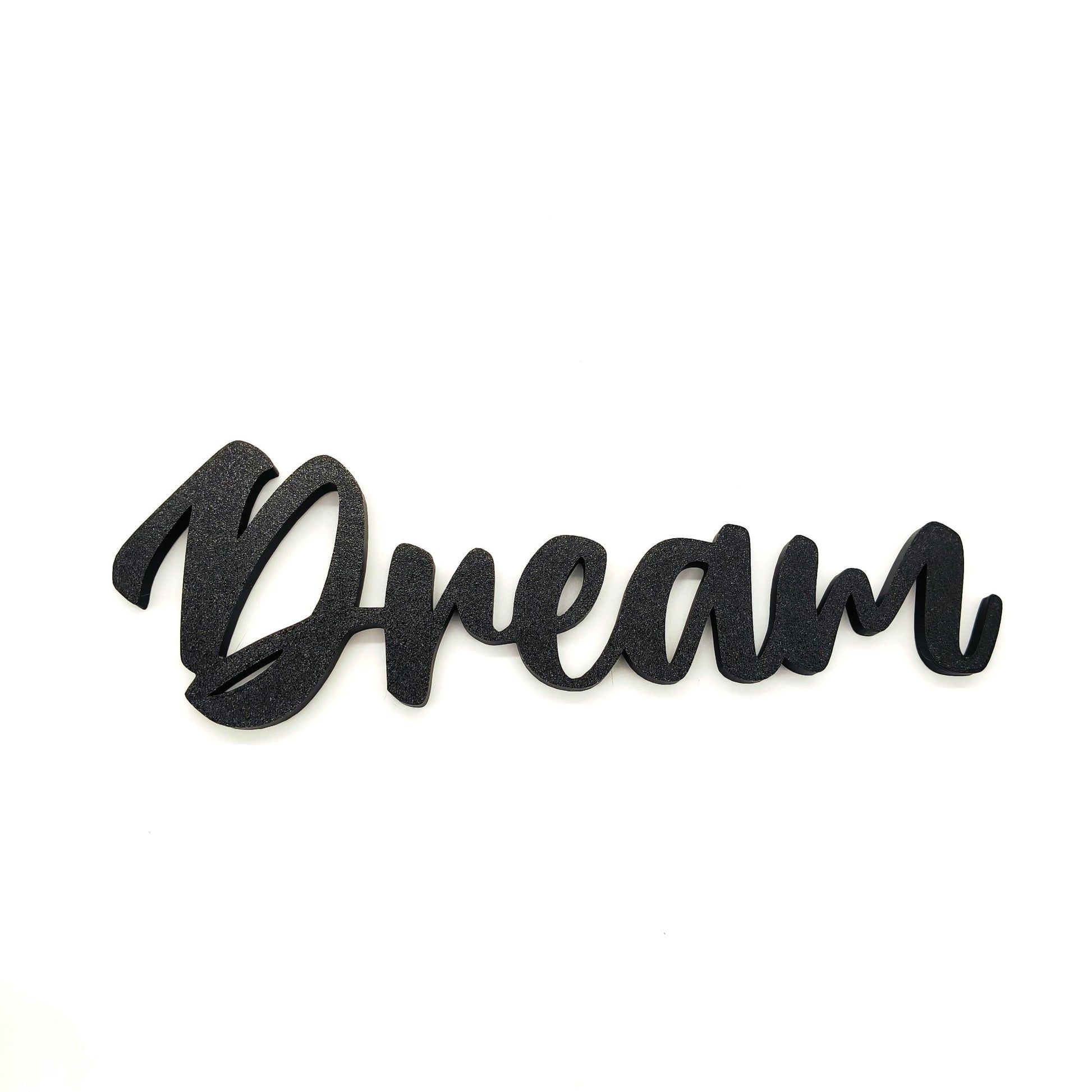 Elegant 'Dream' Wall or Door Sign - Perfect for Modern and Classic Home Décor Styles