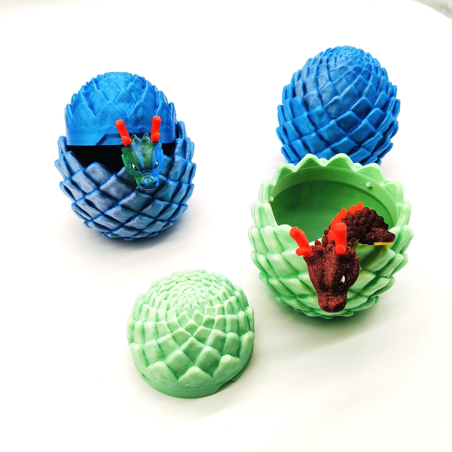 Dragon Egg with Articulated Baby Dragon – Surprise Toy, Fantasy Decor, Unique Gift for Mythical Creature Fans, Fantasy Surprise Egg