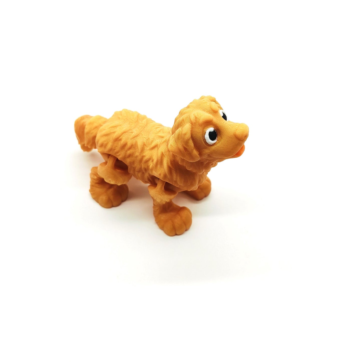 Golden Retriever Articulated Dog Figurine - Realistic Flexible Toy - Unique Gift for Dog Lovers, Kids, and Collectors