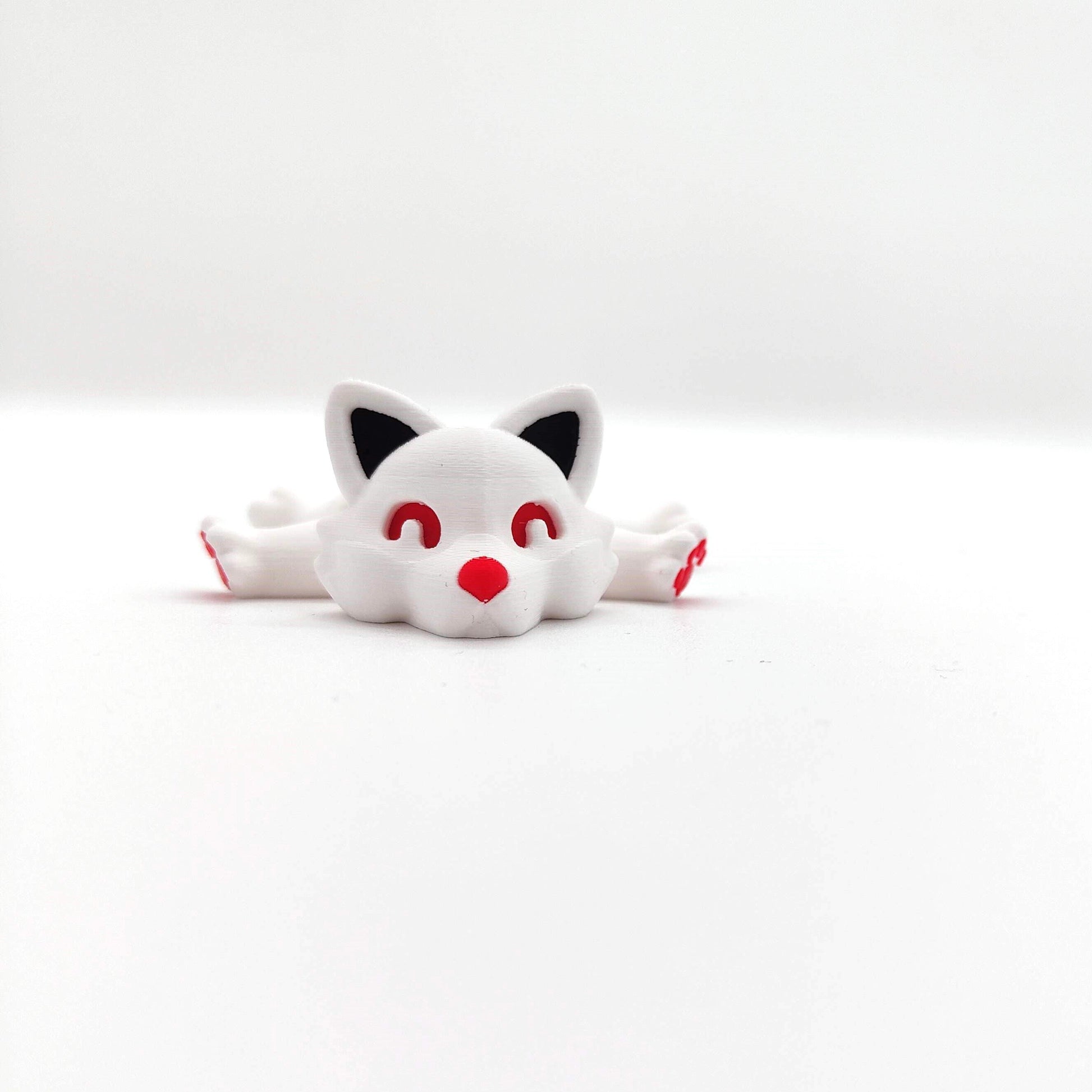 Articulated Fox – Flexible Articulated Animal, Desk Toy, Gift for Fox Lovers, Cute Desk Decor - Fidget Toy
