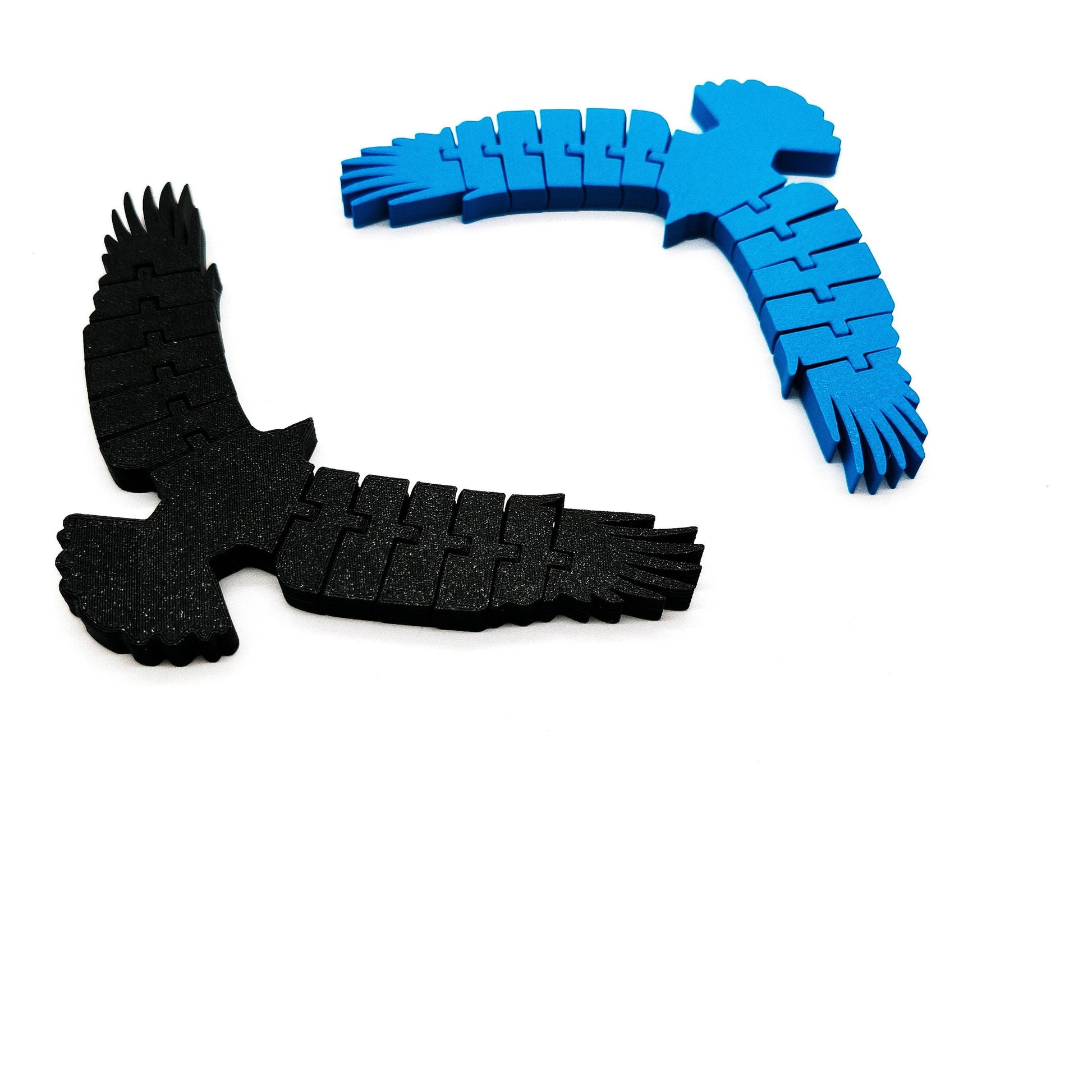 Articulated Eagle - Flexible Fidget Bird - Moving Wings - Unique Gift for Bird Lovers, Nature Enthusiasts, – Unique Gift & Desk Decoration