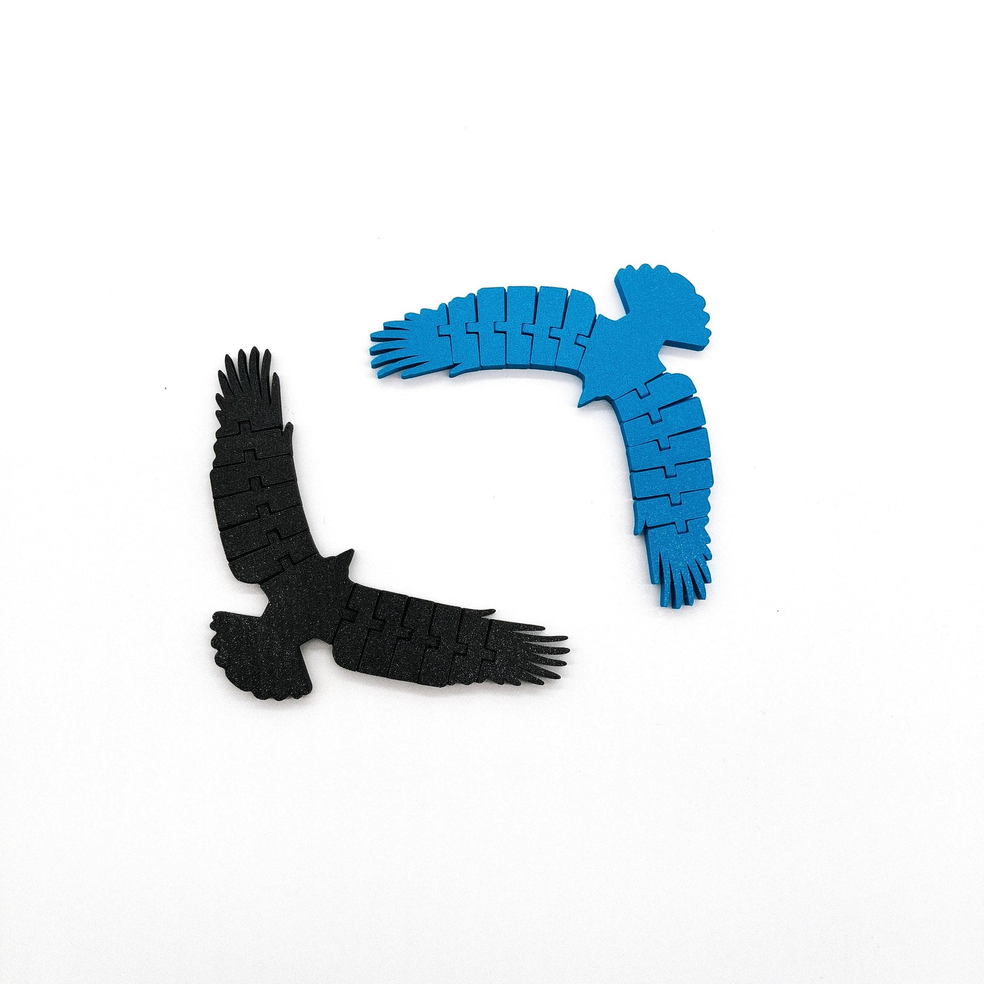 Articulated Eagle - Flexible Fidget Bird - Moving Wings - Unique Gift for Bird Lovers, Nature Enthusiasts, – Unique Gift & Desk Decoration