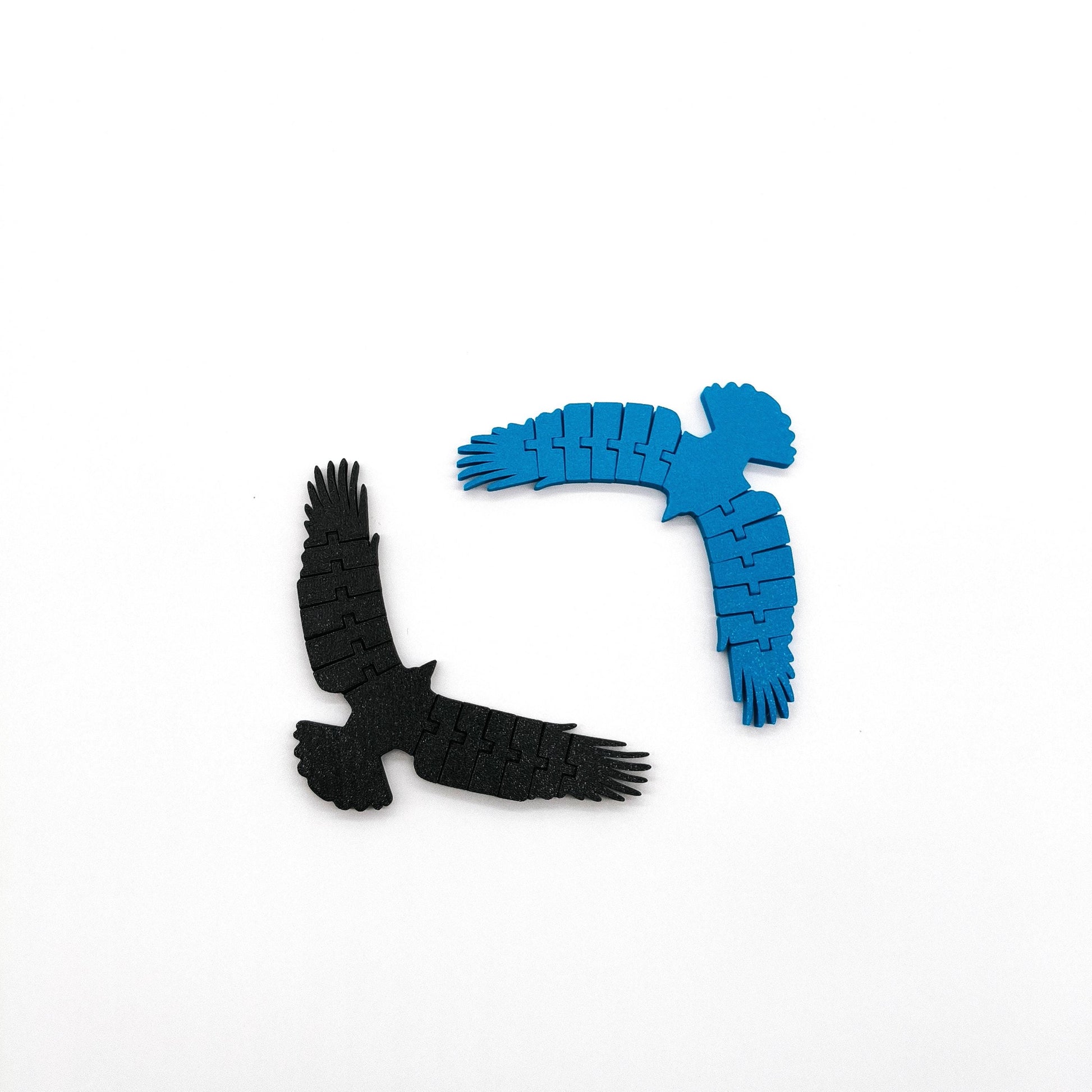 Articulated Eagle - Flexible Fidget Bird - Moving Wings - Unique Gift for Bird Lovers, Nature Enthusiasts, – Unique Gift & Desk Decoration