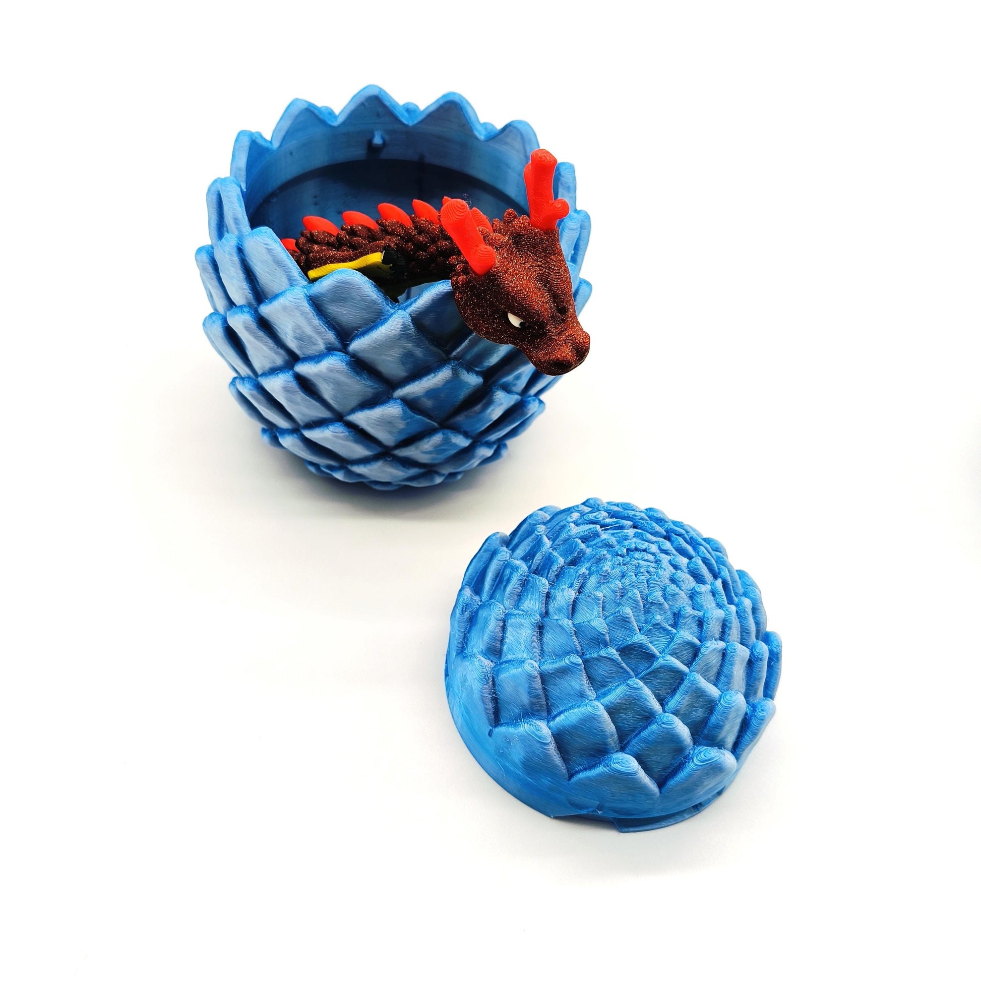 Dragon Egg with Articulated Baby Dragon – Surprise Toy, Fantasy Decor, Unique Gift for Mythical Creature Fans, Fantasy Surprise Egg