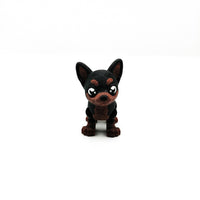 Articulated Chihuahua Figurine – Flexible Dog Figurine – Cute Puppy Gift – Fidget Desk Decor for Dog Lovers & Collectors