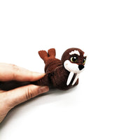 Articulated Walrus Figurine – Fidget Animal Gift – Cute Walrus Figurine – Unique Desk Toy – Fun Gift for Ocean Lovers