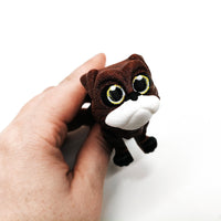 Articulated Boxer Dog – Cute Flexible Puppy Toy, Fidget Desk Pet, Poseable Dog Figurine, Unique Gift for Dog Lovers, Collectible Animal Toy