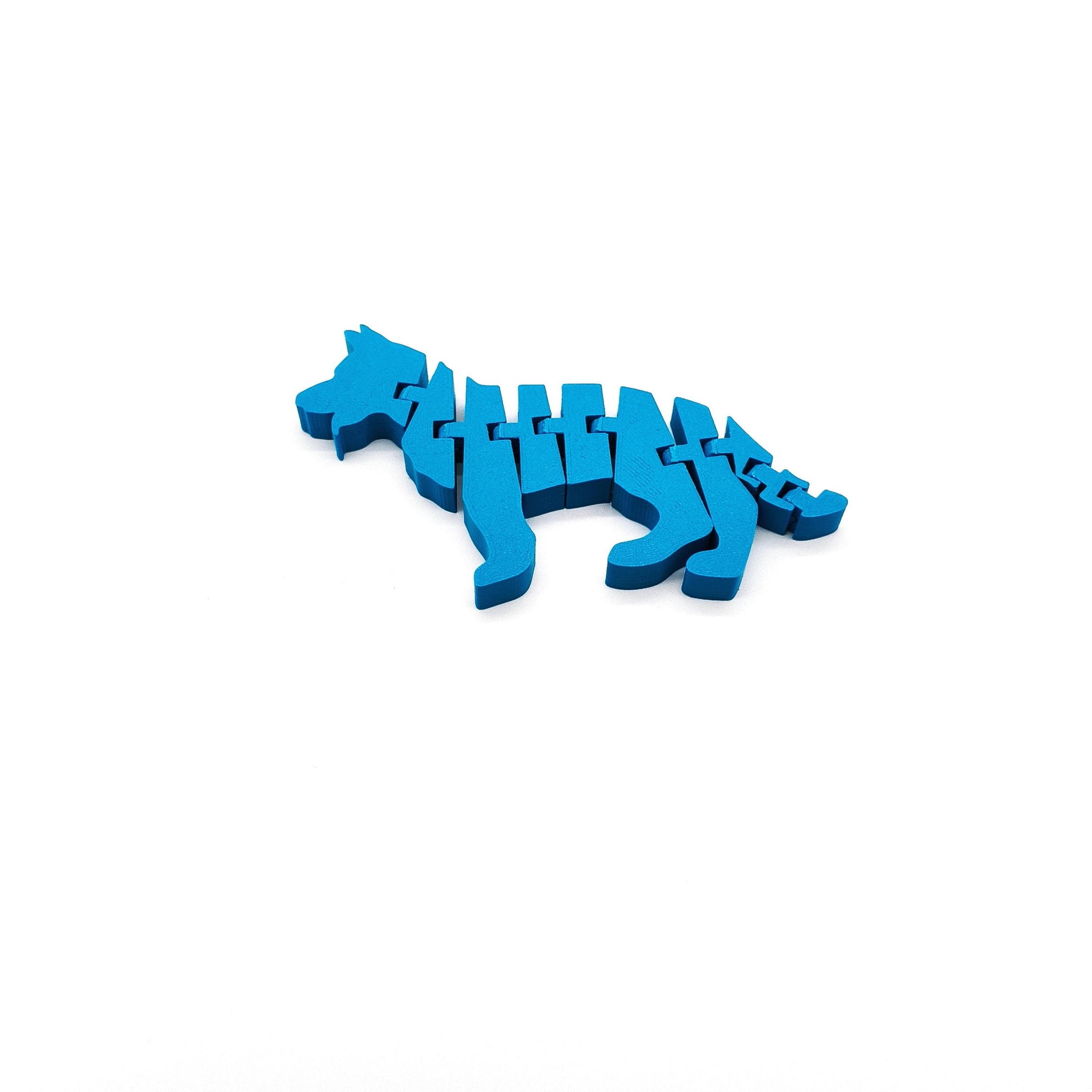 Articulated Shepherd Dog - Flexible Movable Dog Figurine - Cute Puppy Gift - Desk Decor for Dog Lovers, Unique Sensory Toy for Adults