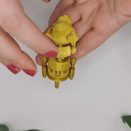 The Lazy Dog, Flexi Articulated Animal, Toy,  Home Decor,  Dog Ornament,  Desk Pet,  Unique Toy - 3D Printed - Fidget Toy