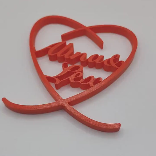 Love Custom Sign | Personalized Name Sign | Heart for couples| Valentine's Day gift| wedding gift| Love Home Decor | Anniversary Gift