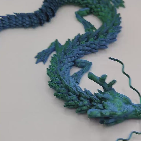 Articulated Dragon Flexible 3D Printed Fidget Toy