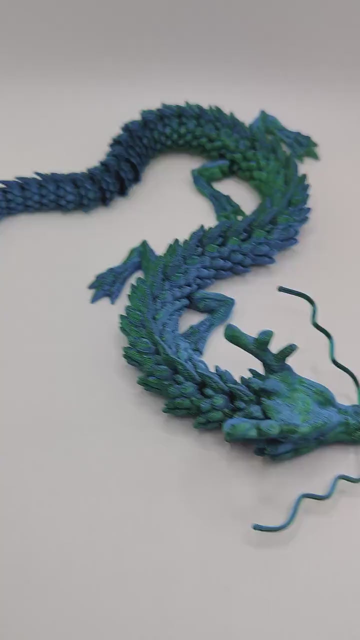 Articulated Dragon Flexible 3D Printed Fidget Toy