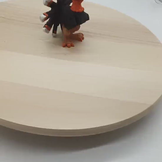 Articulated Turkey - Fun Thanksgiving Table Decoration - Fully Poseable Animal Figurine - Unique Holiday Gift for Kids and Adults