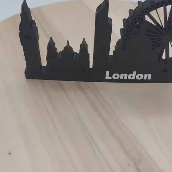 Stunning London Skyline Souvenir - Perfect UK Decor for Home, Shelf, or Desk