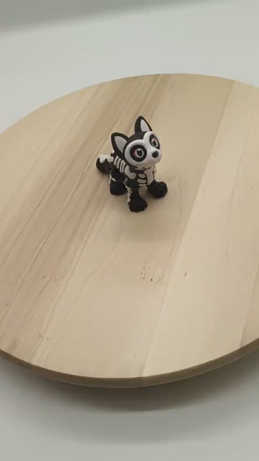 Adorable Ghost Cat Skeleton Figurine – Spooky and Cute Halloween Decor,  Day of the Dead, or Unique Year-Round Gothic Home Accent