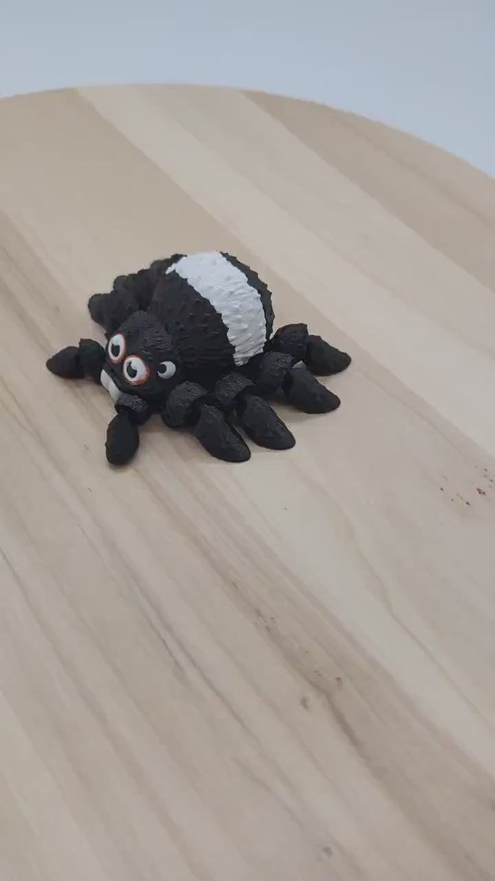 Cute Spider, Adorable Spider Figurine, Perfect for Cute Halloween Decor, Spooky but Sweet Decor Piece, Unique Gift for Spider Lovers