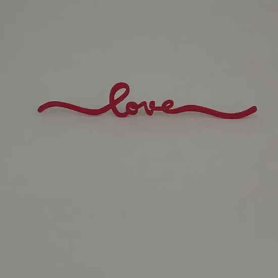 Love letters decorations red or gold | 3D love sign for wedding decor| Valentine's Day table deco | table settings wedding