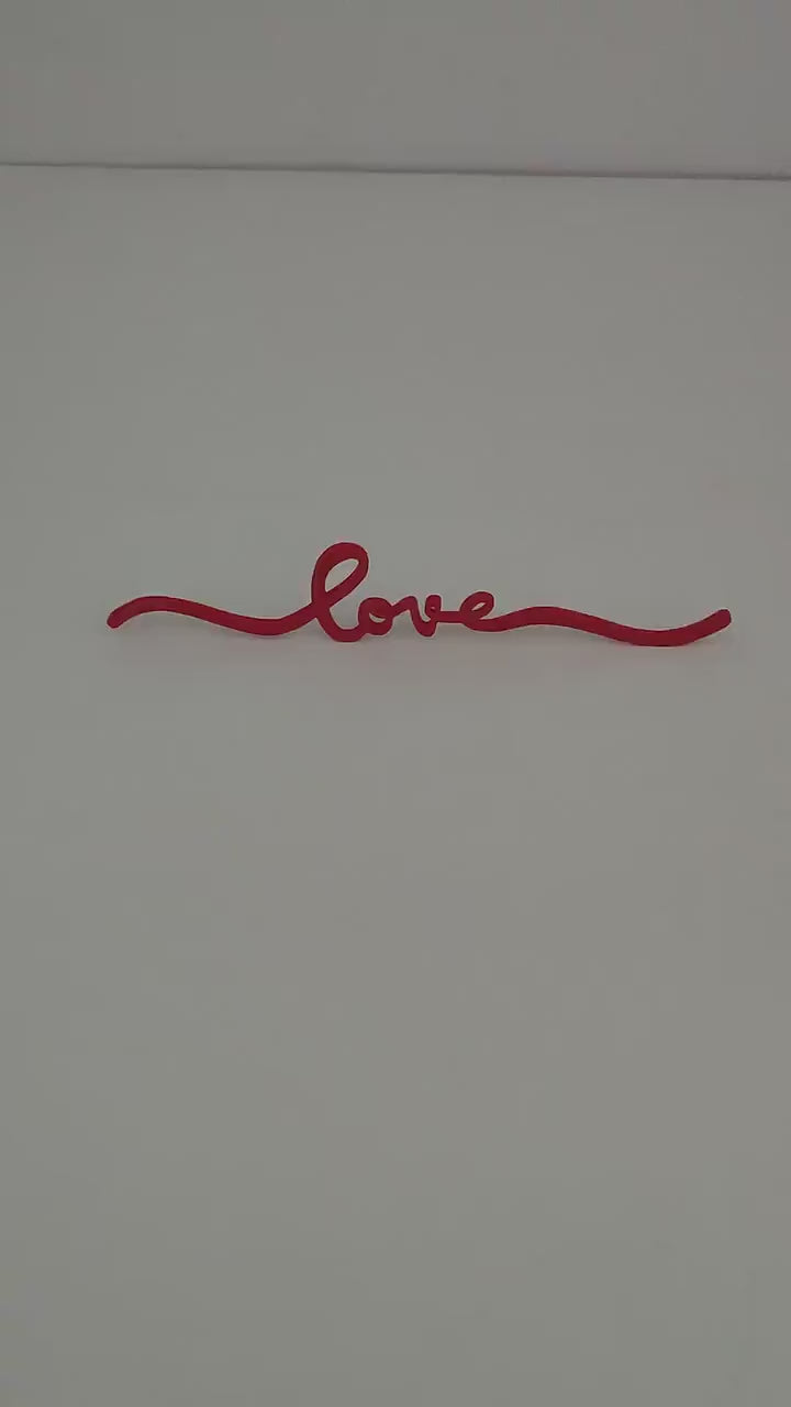 Love letters decorations red or gold | 3D love sign for wedding decor| Valentine's Day table deco | table settings wedding