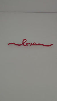 Love letters decorations red or gold | 3D love sign for wedding decor| Valentine's Day table deco | table settings wedding