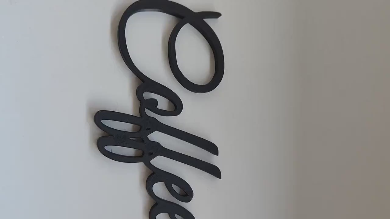 Coffee corner sign, wall plastic sign, coffee sign, gift for coffee lover, coffee bar decoration