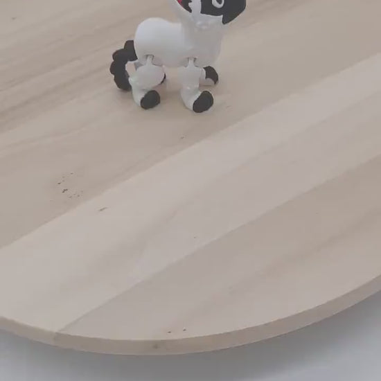Siamese Black and White Cat Figurine - Cute Animal Toy - Unique Collectible Gift for Cat Lovers, Perfect Home Decor, Desk Companion