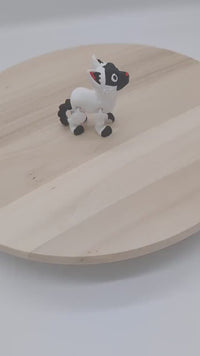 Siamese Black and White Cat Figurine - Cute Animal Toy - Unique Collectible Gift for Cat Lovers, Perfect Home Decor, Desk Companion