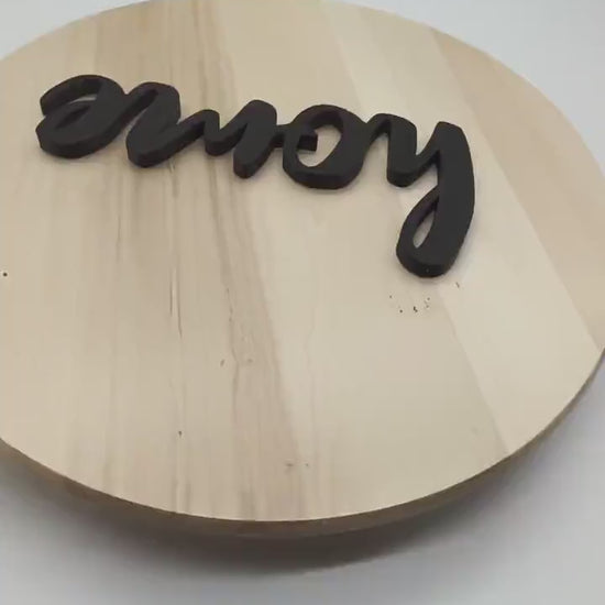 Elegant 'Home' Wall or Door Sign - Perfect for Modern and Classic Home Décor Styles