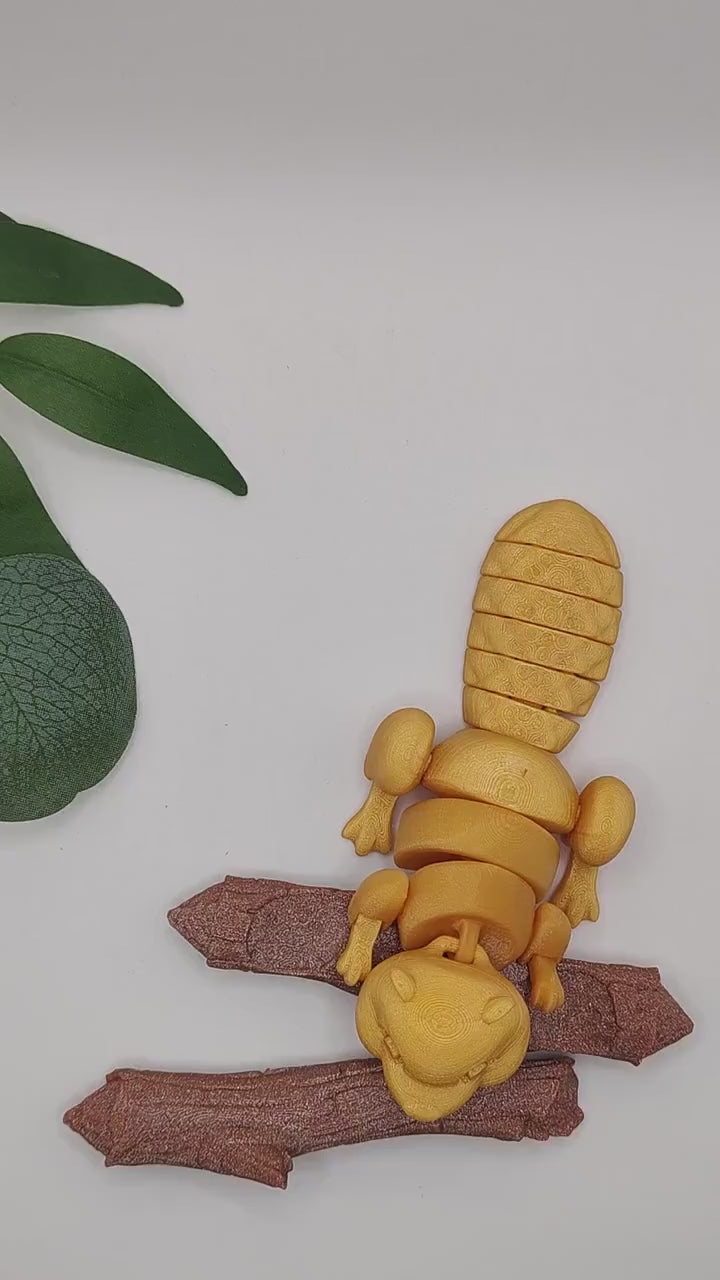 Beaver articulated | 3d Printed | Articulated Flexible | Custom Fidget Toy,  Desk Pet,  Unique Toy - Fidget Toy