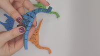 3D Printed Brachiosaurus Dinosaur Flexible Articulated Toy |  Articulated Animal | Toy | Desk Ornament